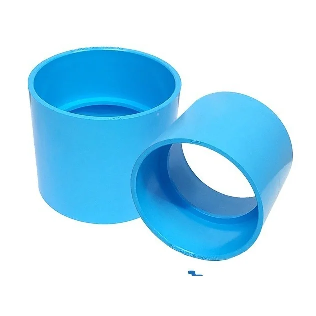 ข้อต่อตรง 1 1/2" สีฟ้า (ระบายน้ำ)