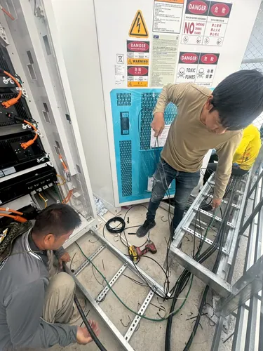จรัลฟาร์ม ติดตั้งแบตเตอรี่ 482 kW ภาพหน้างานที่ 3