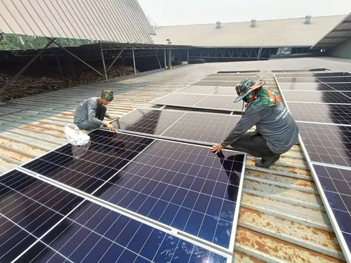 โรงอบลำไย 20 kW ภาพหน้างานที่ 5