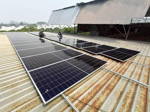 โรงอบลำไย 20 kW ภาพหน้างานที่ 7